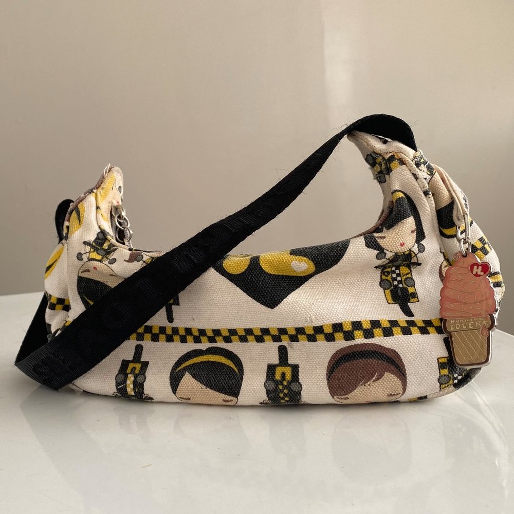 Gwen Stefani Harajuku Lovers Canvas MiniHobo Purse